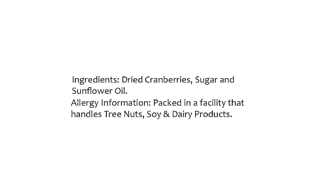 Lagom Dried Cranberries    Pack  1 kilogram
